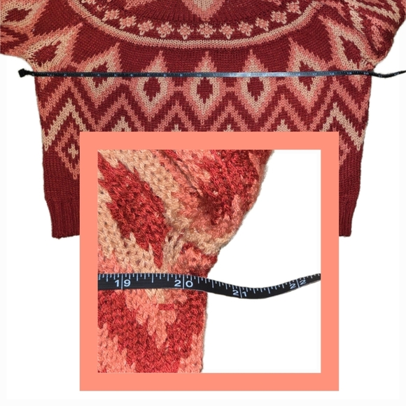 🆕True Craft Crew Neck Intarsia Sweater - Size Small - NWT - Picture 6 of 10
